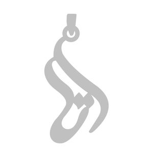 آویز گردنبند نقره گالری طلا و جواهر اپال طرح اسم اتا